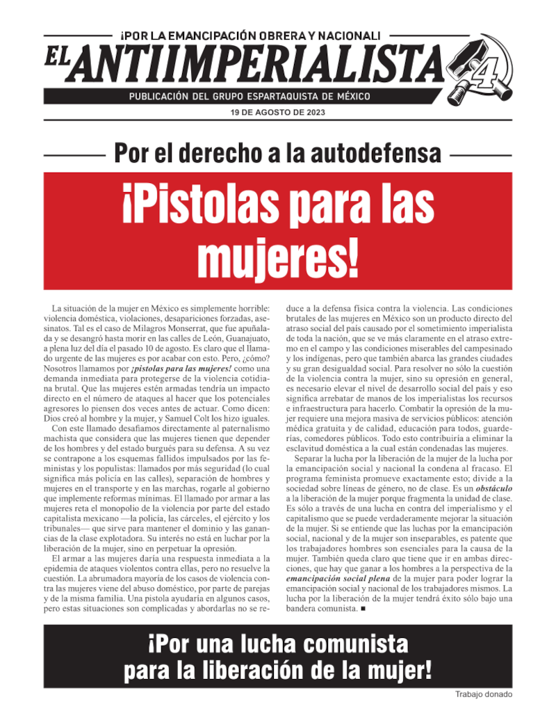 El Antiimperialista 增刊  |  2023年8月19日