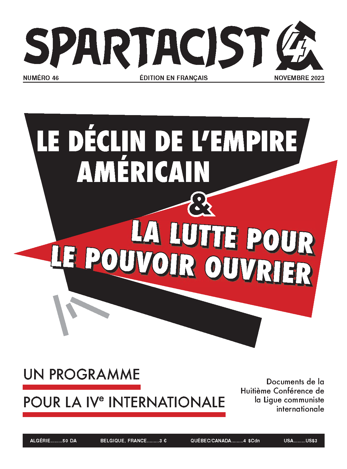 Spartacist (édition en Français) Nr. 46  |  28. November 2023